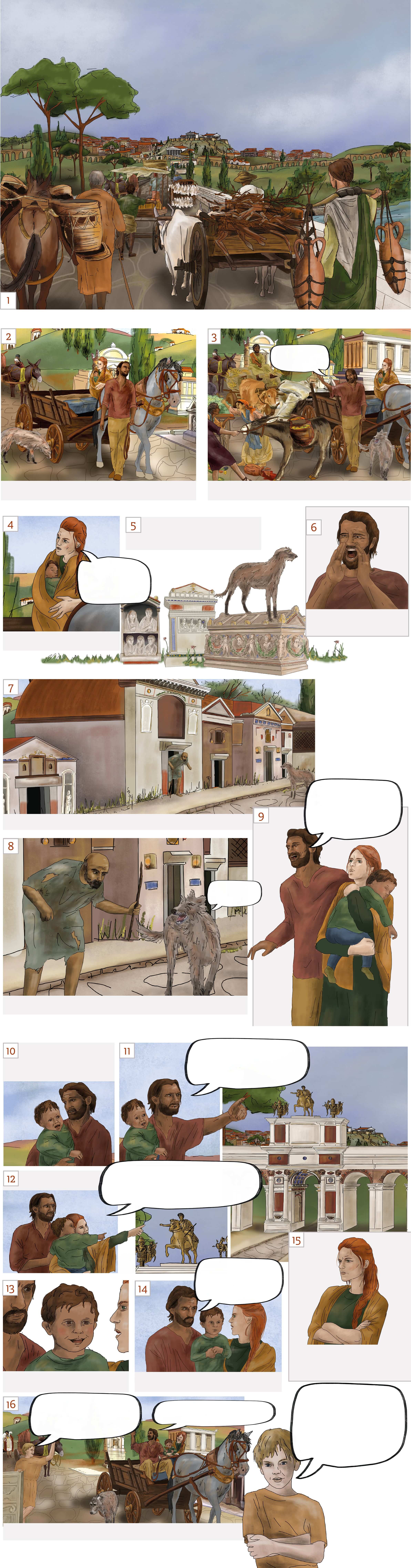 story background illustration